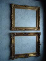 2 Fraaie klassieke lijsten tbv schilderijen of spiegels, Minder dan 50 cm, Gebruikt, 50 tot 75 cm, Hout