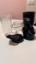 Magic Bullet Blender met 2 bekers + to go deksel, Witgoed en Apparatuur, Blenders, Ophalen of Verzenden, Gebruikt, Blender