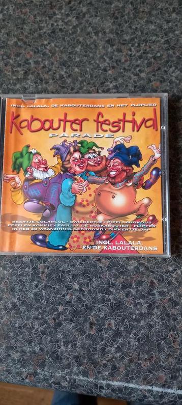 Kabouter festival, kinder CD Met 18 leuke kinder liedjes beschikbaar voor biedingen