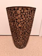 Houten Blokjes plantenoot - Decoratief, Ophalen, Overige materialen, Gebruikt, Overige kleuren