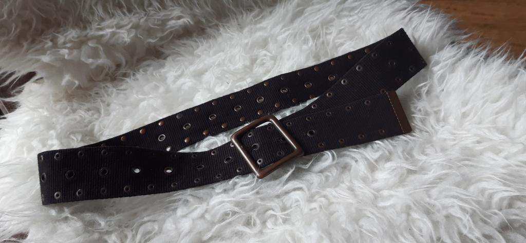 Riem stof, Kleding | Dames, Riemen en Ceinturen, Ophalen of Verzenden, Zo goed als nieuw, Zwart, 100 cm of meer