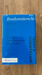 J.L.M. Groenewegen - Insolventierecht, Overige wetenschappen, Nieuw, J.L.M. Groenewegen, Ophalen of Verzenden