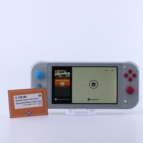 Nintendo Switch Lite Zacian Zamazenta Edition | Nette staat, Spelcomputers en Games, Spelcomputers | Nintendo Switch, Zo goed als nieuw