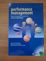 Performance management., Ophalen of Verzenden, Zo goed als nieuw