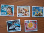 1985 Centraal Africaine ruimtevaart Halley, Ophalen of Verzenden, Gestempeld, Overige thema's