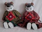 2 traditionele Chinese porseleinen poppen, Ophalen of Verzenden