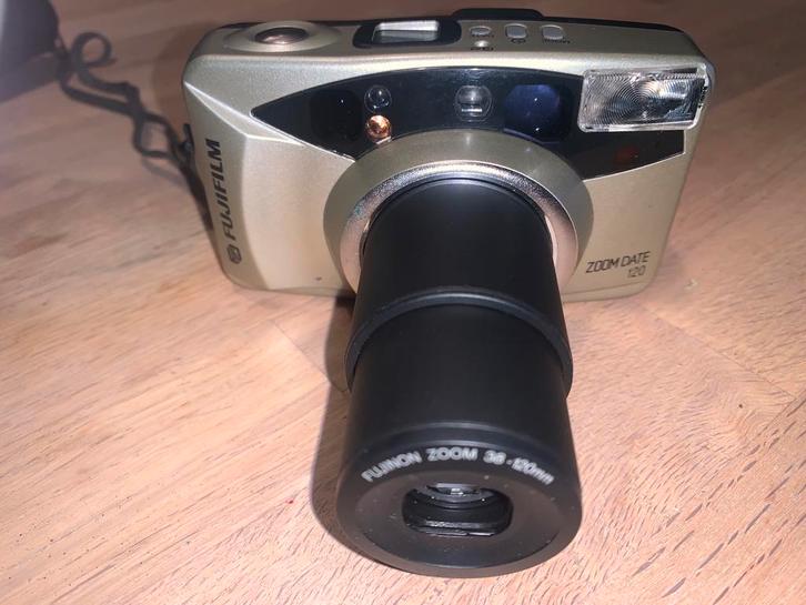 Fujifilm Zoom Date 120 Compact Camera, Audio, Tv en Foto, Fotocamera's Analoog, Gebruikt, Compact, Fuji, Ophalen of Verzenden