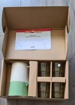 Nieuw in de verpakking kan met 4 glazen groen( December tip), Glas of Glazen, Nieuw, Ophalen of Verzenden, Glas