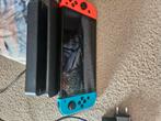 Nintendo switch met toebehoren, Spelcomputers en Games, Spelcomputers | Nintendo Switch, Ophalen, Met games, Met 2 controllers