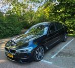BMW 5-Serie 520i 184pk Aut. 2018 Zwart met schuifdak., Auto's, BMW, 1998 cc, Achterwielaandrijving, Zwart, 4 cilinders