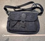 Kipling schoudertas,  zwart, stof. Zgan, Ophalen of Verzenden, Zo goed als nieuw, Zwart, Kipling