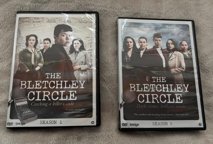 The Bletchley Circle Seizoen 1 en 2 op DVD. Compleet, Cd's en Dvd's, Dvd's | Drama, Zo goed als nieuw, Vanaf 12 jaar, Ophalen of Verzenden