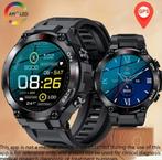 smartwatch met gps, Zwart, Nieuw, Ophalen of Verzenden, Waterdicht