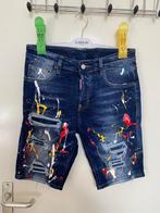 Dsquared2 korte broek, Dsquared2, Blauw, Nieuw, W32 (confectie 46) of kleiner