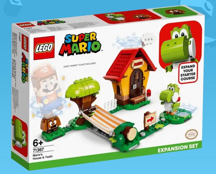 Lego Mario Huis & Yoshi Uitbreidingsset, Kinderen en Baby's, Speelgoed | Duplo en Lego, Zo goed als nieuw, Lego, Complete set
