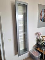 Ikea vitrine kast aan de wand, Ophalen, Met deur(en), Glas, 50 tot 100 cm