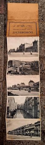 Boekje met 5 oude ansichtkaarten Dordrecht, Ophalen, Ongelopen, Zuid-Holland