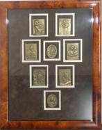 8x plaquette of reisicoontjes in lijst [1797], Ophalen