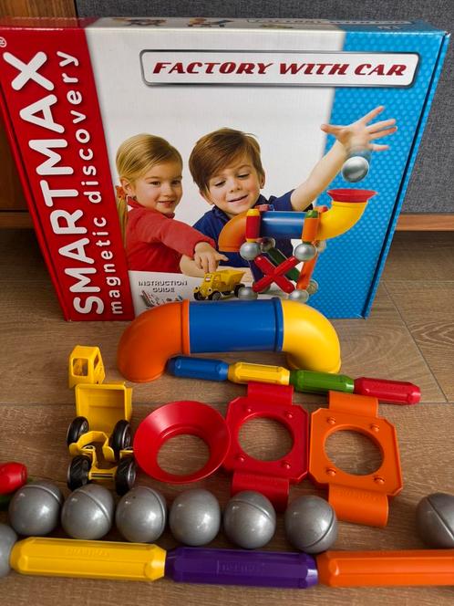 Smartmax Magnetic Discovery (grote set, 8 dozen), Kinderen en Baby's, Speelgoed | Overig, Zo goed als nieuw, Jongen of Meisje