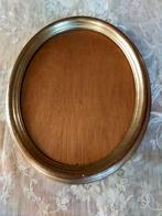 Ovalen lijst met glas, Huis en Inrichting, Ophalen of Verzenden, Hout, Minder dan 50 cm, Minder dan 50 cm