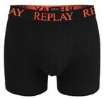 Partij zwart/rode Replay 2-pack boxershorts, NHP International, Sales@nhp-international.com, Zwart, Lange voren 21A