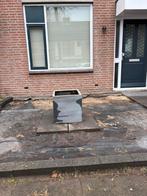 Grote plantenbak + betontegels (composiet/betonlook)., Tuin en Terras, Ophalen, Gebruikt, Composiet, Terrastegels