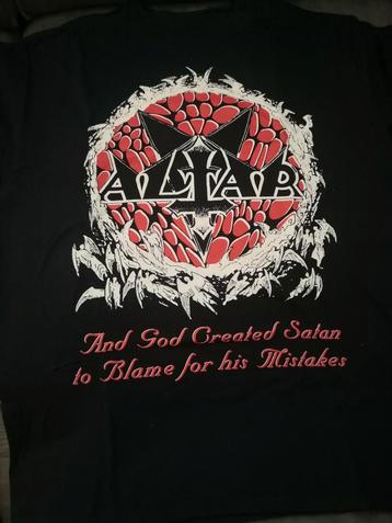ALTAR tourshirt 90's L. Dutch Death/Thrash.  beschikbaar voor biedingen