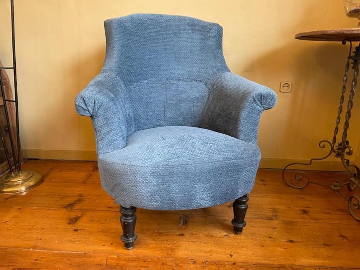 Fauteuil Stoel Biedermeier 1880 Frans Damesstoeltje, Antiek en Kunst, Antiek | Meubels | Stoelen en Banken, Ophalen