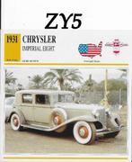 Zy5 autokaart chrysler imperial eight, Ophalen of Verzenden, Zo goed als nieuw