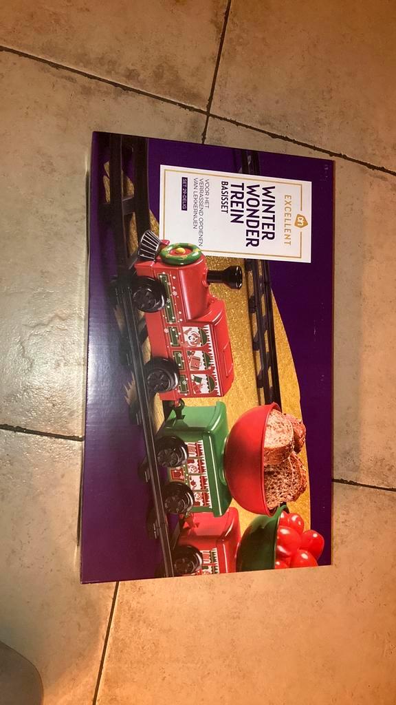 Winter wonder trein albert heijn, ah NIEUW IN DOOS., Diversen, Kerst, Nieuw, Ophalen of Verzenden