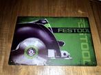 Festool invalzaag metalen reclamebord/ wandbord (old Look), Verzamelen, Merken en Reclamevoorwerpen, Reclamebord, Nieuw, Ophalen of Verzenden