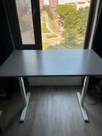 Elektrisch zit/sta bureau Ikea Rudolf 140x80, Huis en Inrichting, Bureaus, Ophalen, Elektrisch, Zo goed als nieuw
