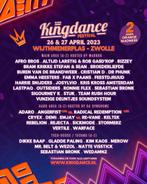Kingdance 27 April 2 tickets, Tickets en Kaartjes, Evenementen en Festivals, Drie personen of meer