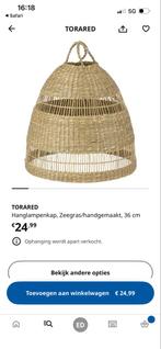 2x Ikea Torared Hanglampen met snoer en lamp, Huis en Inrichting, Lampen | Hanglampen, Ophalen, Gebruikt, Overige materialen, Minder dan 50 cm