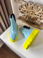 Puma fenty (Rihanna) enkellaarzen maat 36 blauw zwart leer, Ophalen of Verzenden, Zo goed als nieuw, Blauw