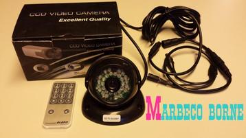 Dome Camera met alarm en rood/ blauw knipper led's NIEUW beschikbaar voor biedingen