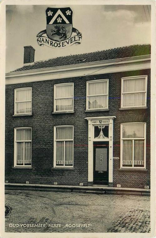 (378-353-035) Oud Vossemeer Huize Roosevelt, Verzamelen, Ansichtkaarten | Nederland, Zeeland, Ophalen of Verzenden