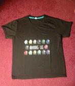 Zwart T-Shirt Among Us maat 150, Gebruikt, Shirt of Longsleeve, Ophalen