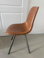 Eettafel stoelen 6 x, Huis en Inrichting, Stoelen, Gebruikt, Bruin, Leer, Ophalen of Verzenden