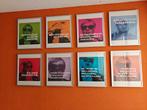 Warholl poster quotes in lijst 8stuk, Ophalen