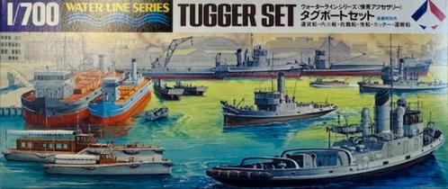 Coelianmodels, Tamiya 31509, Sleepboot set, 1/700, € 7,99, Hobby en Vrije tijd, Modelbouw | Boten en Schepen, Nieuw, 1:200 of kleiner