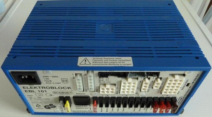 EBL101 Schaudt elektroblock, Caravans en Kamperen, Camper-accessoires, Zo goed als nieuw, Ophalen of Verzenden