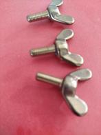 te koop messing vleugelschroef- vleugelbout in m5 kotter ark, Watersport en Boten, N, N, Nieuw, Ophalen of Verzenden
