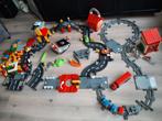 Abrick ecoiffier bouwstenen auto/treinrailsen accessoires, Ophalen, Gebruikt, Overige merken