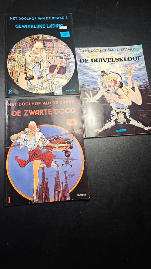 Het Doolhof van de Draak 1-3 Alfonso Font, Boeken, Stripboeken, Gelezen, Meerdere stripboeken, Ophalen of Verzenden