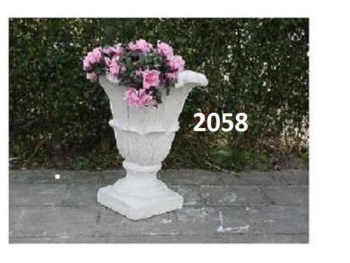 Bloembak / plantenbak  tulpmodel, Tuin en Terras, Tuinbeelden, Nieuw, Abstract beeld, Beton, Ophalen