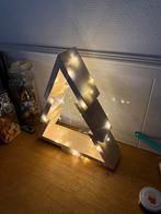 Houten Kerstboom met Lichtjes - Sfeervol!, Huis en Inrichting, Ophalen of Verzenden
