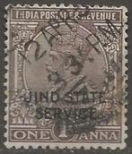 India Jhind, Ophalen of Verzenden, Gestempeld, Zuid-Azië