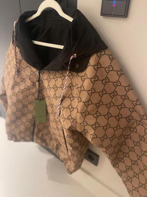 Gucci Reversible Jacket Nieuw Limited 2023 Collectie, Kleding | Heren, Jassen | Zomer, Nieuw, Maat 48/50 (M), Zwart, Ophalen of Verzenden