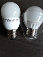 Twee lampjes met dikke fitting. 240 V. 1x Calex, 1x Kruidvat, Ophalen of Verzenden, Zo goed als nieuw, E27 (groot)